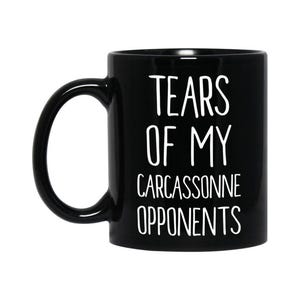Funny Carcassonne Mug – Tears of My Opponents, Board Game Gift