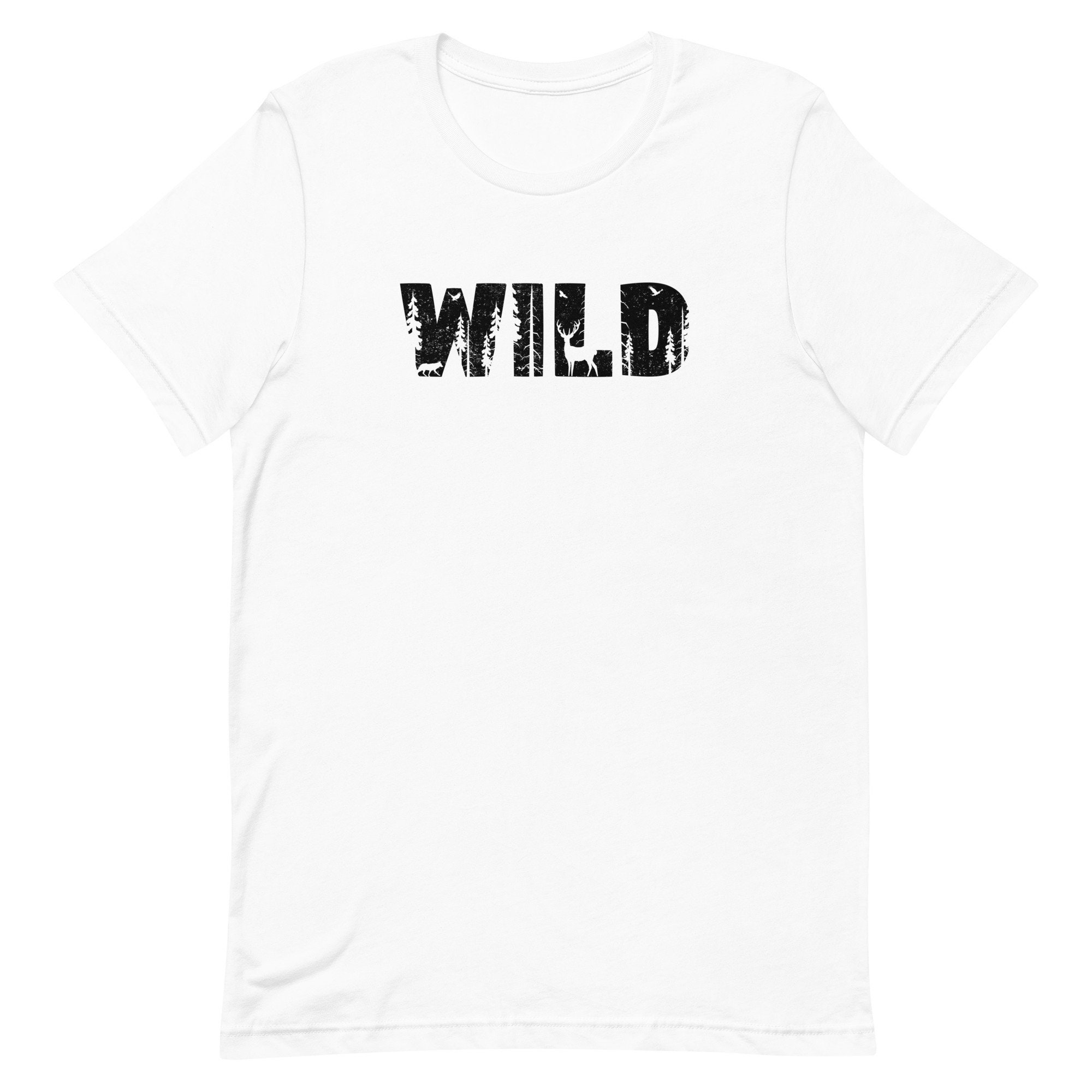 Wild Shirt Wildlife Conservation Graphic Tee - Etsy
