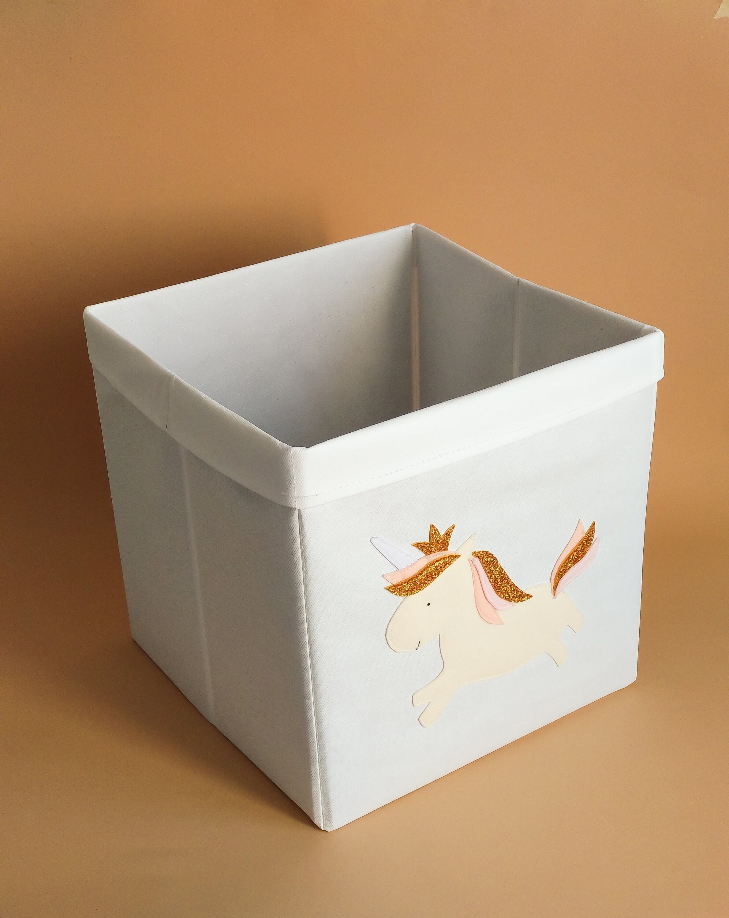 Kallax Box. Unicorn Storage Bin. Unicorn Storage Basket Etsy