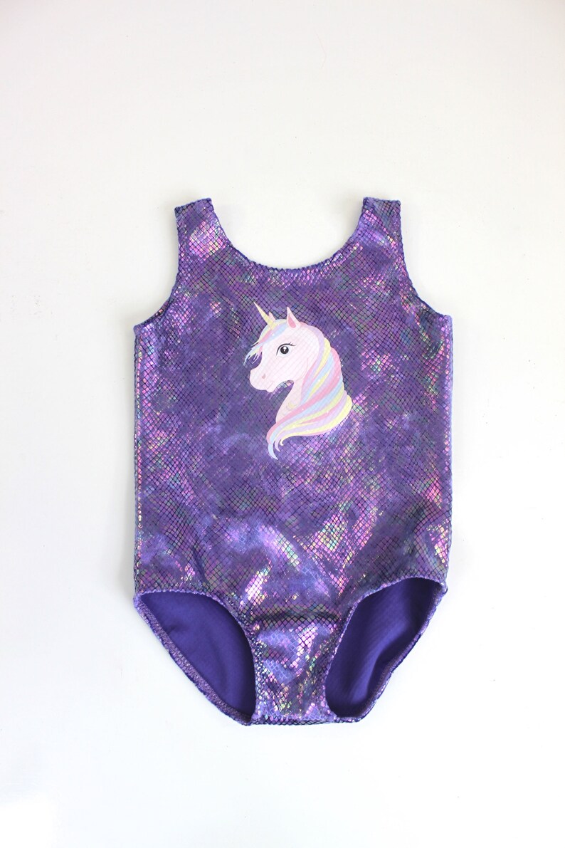 Unicorn Velvet Gymnastic Leotard/ Dance Leotard Girls/ Unicorn Etsy