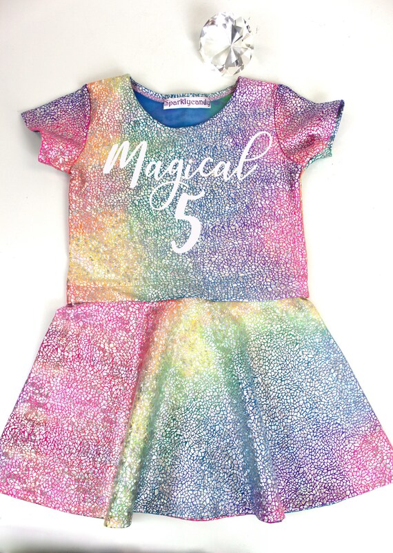 sparkly unicorn dress