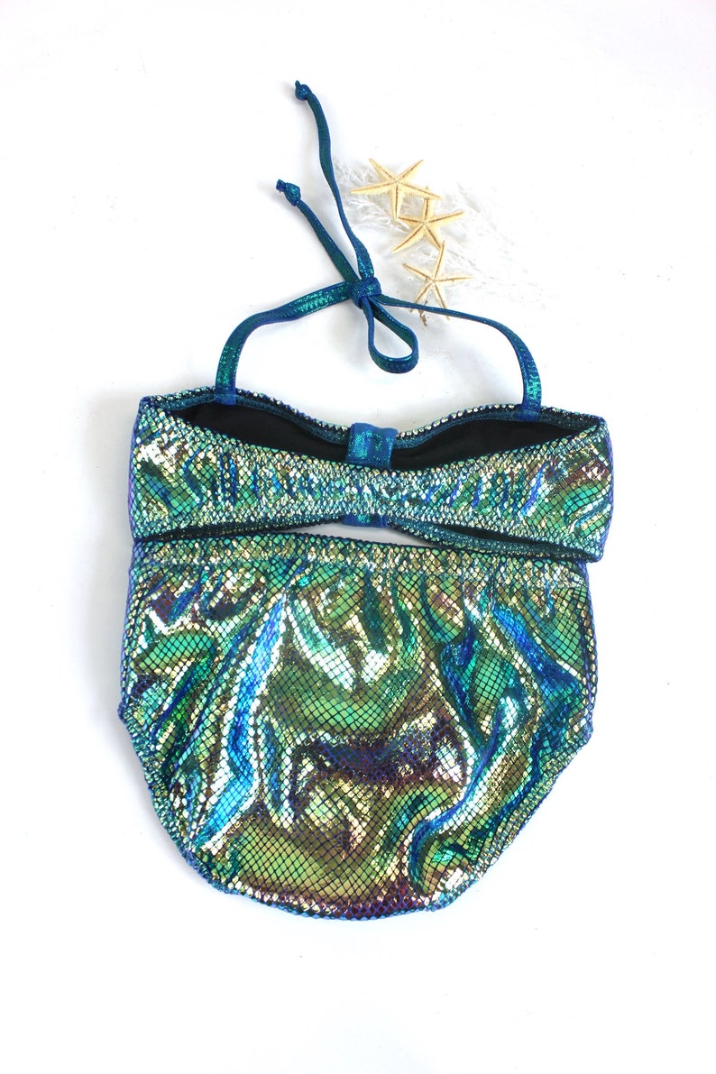 Iridescent Velvet Swimsuit Girls Mermaid Iridescent Bikini Girls Metallic High Rise Swimsuit Kids Quick Ship Swimsuit 3T