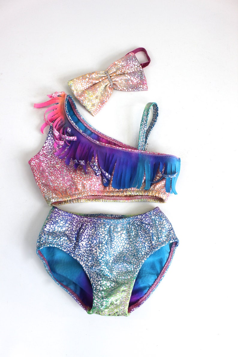 girls unicorn bikini