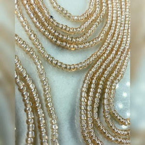 Beige Waist Bead