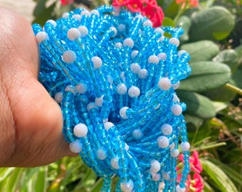 Sunstone  Seed Waist Bead