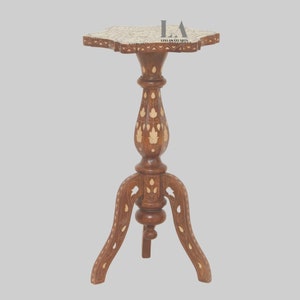 Luxury Bone inlay Syrian Design Side Table