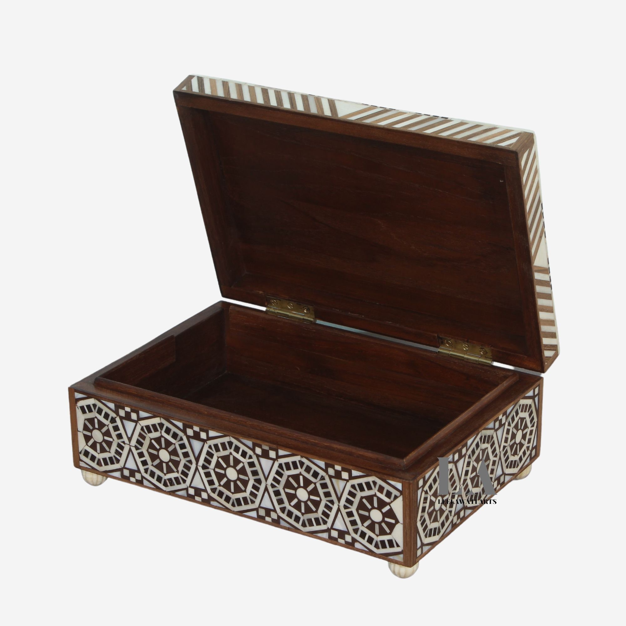 Large Bone Inlay Storage Box Wood Bone Inlay Box Geometric Pattern Design Storage Gifts Box - Etsy