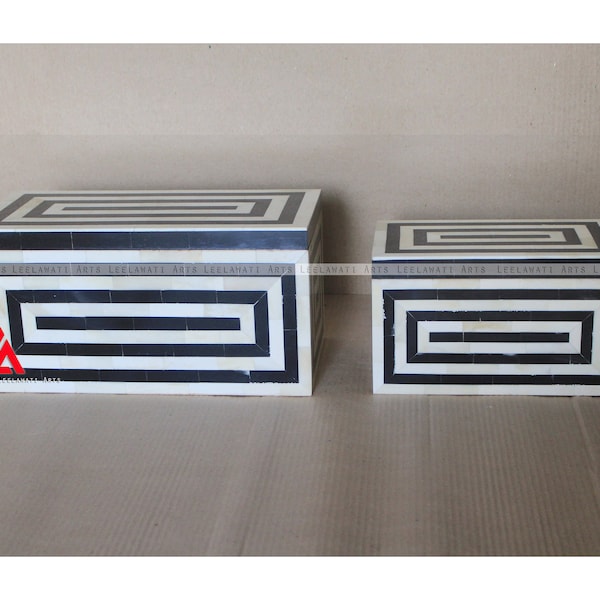 Black and White Box Etsy