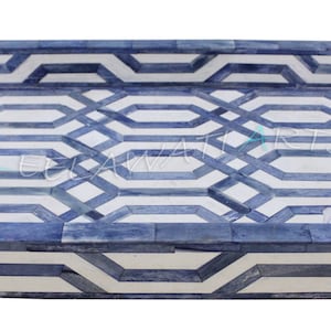 Home Decorative Bone Inlay Serving Tray