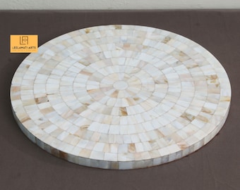 Home Décor Mother Of Pearl Table Top