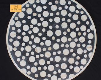 Home Décor Bone Inlay Table Top
