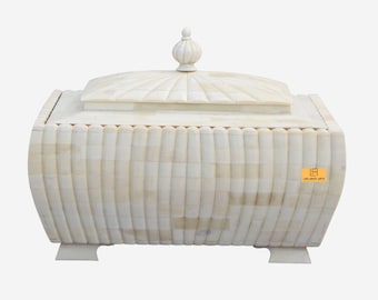 Handmade Decorative Carving Design Box Jewelry | Luxury Living Room Décor Gifts Box | Home Custom Furniture