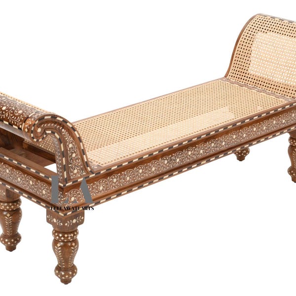 Bone Inlay Bench - Etsy