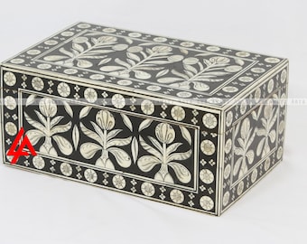 Home Décor Luxury Box / Bone Inlay Hand Panted Box
