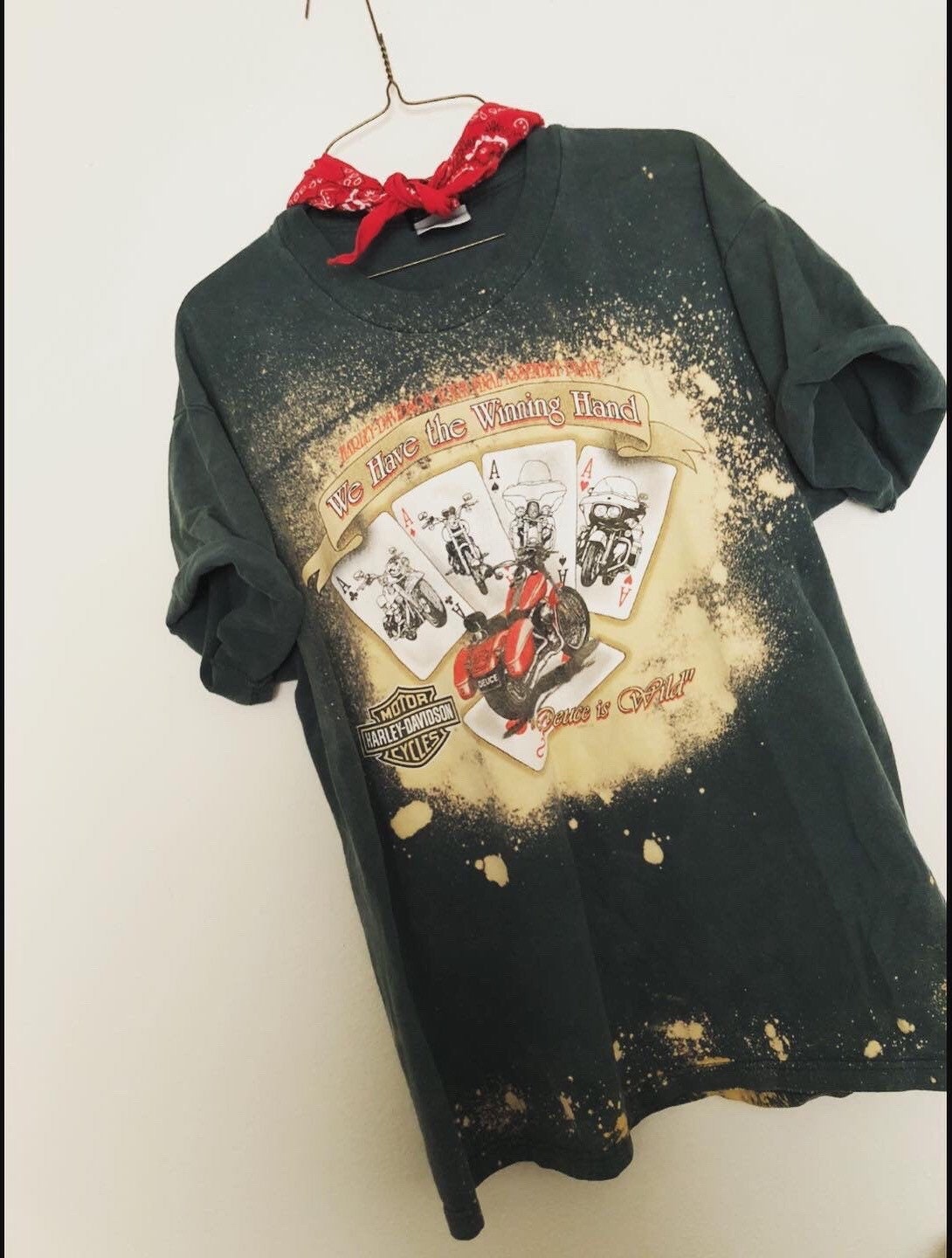 Vintage Harley-davidson Deuce T-shirt ...