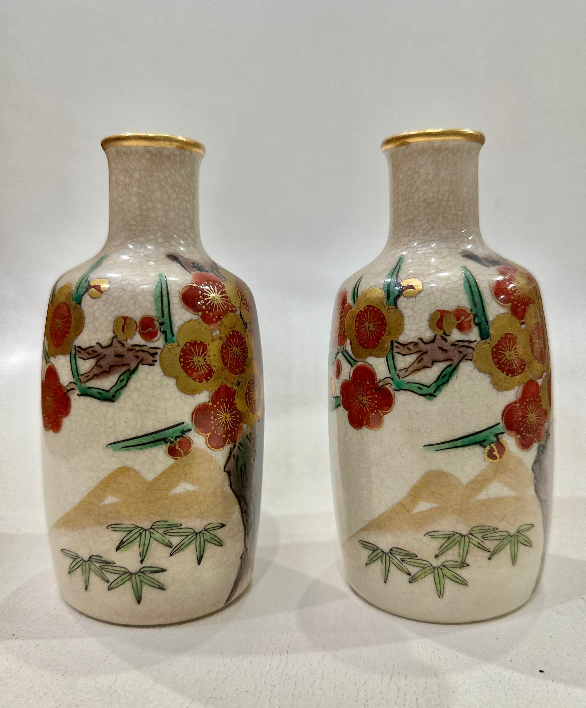 Kutani vase - Etsy 日本