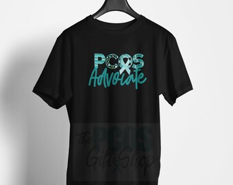 PCOS Advocate t-shirt | PCOS shirt | Pcos Awareness | PCOS Advocate | Pcos warrior | Pcos Gifts | Pcos t-shirt | Sweatshirt | Hoodie