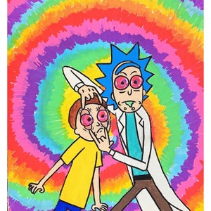 rick and morty art ideas
