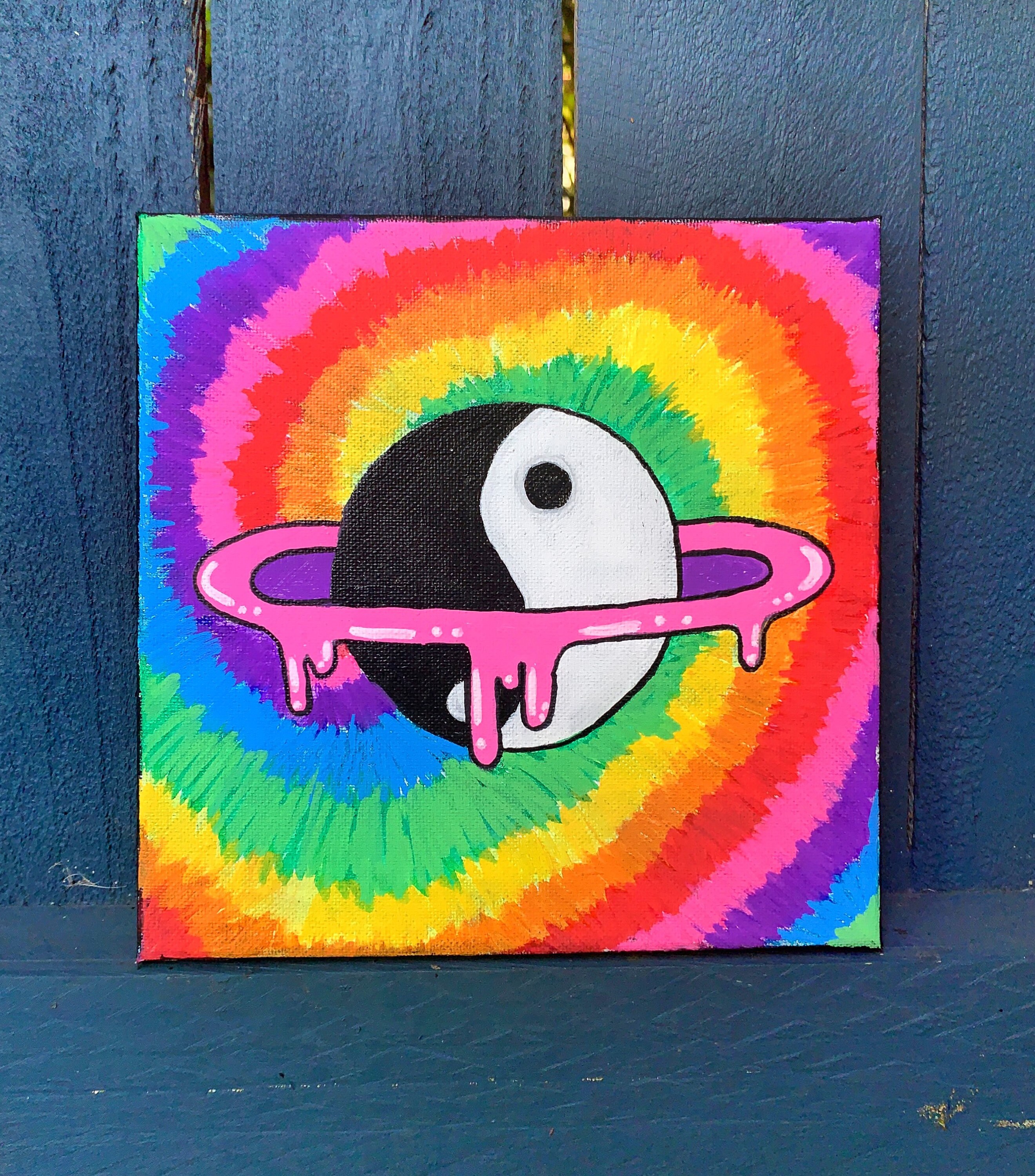 Trippy Drip Psychedelic ArtAmbies Beauty by the Sea Etsy