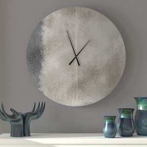 Kensington   Wall Clock | Oversized Abstract Fine Art Clock