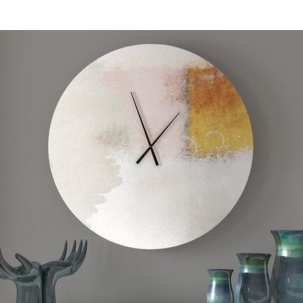 Conscious State   Wall Clock | Oversized Abstract Fine Art Wall Clock