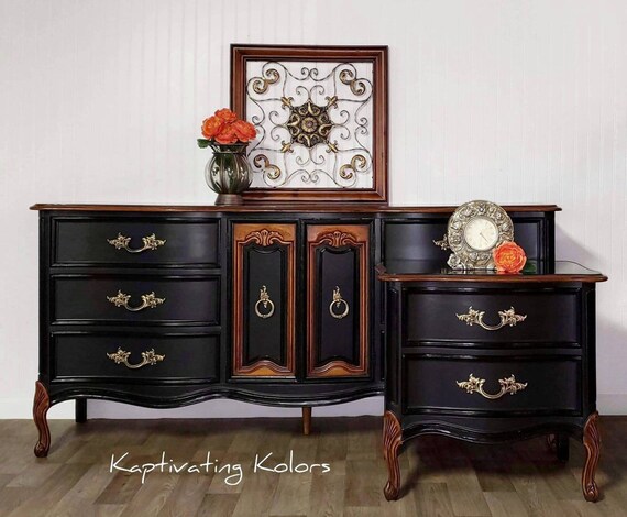 Dixie Triple Dresser And Nightstand Etsy