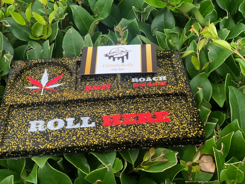 Rolling Tray With Compartments Etsy