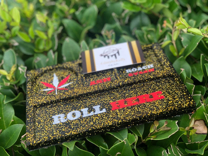 Rolling Tray With Compartments Etsy