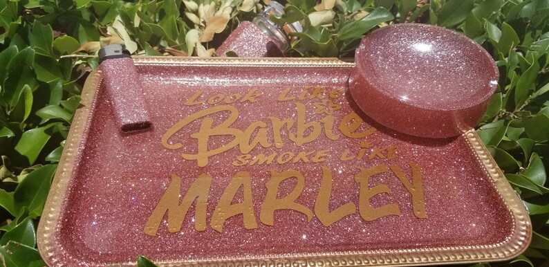 Barbie rolling tray | Etsy