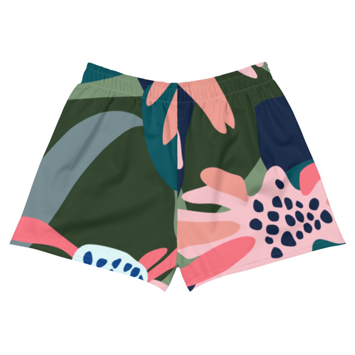 womens floral running shorts