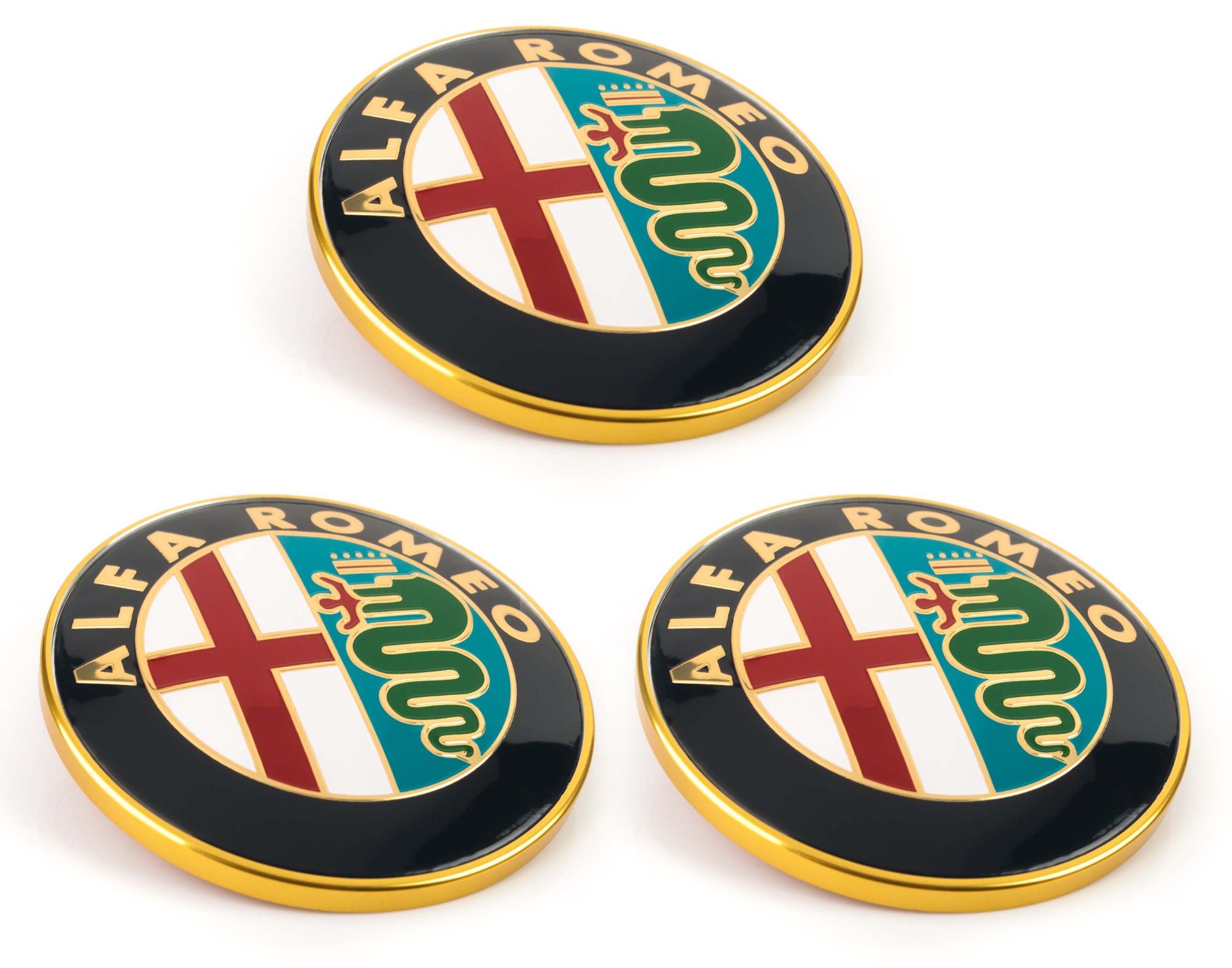 Alfa Romeo 75 Front Grille Badge Retrofit Emblem 60596492 Replacement ...