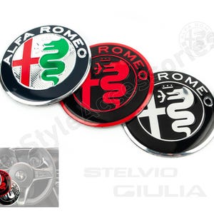 Alfa Romeo Giulia and Stelvio Steering Wheel Replacement 56 mm Different Color
