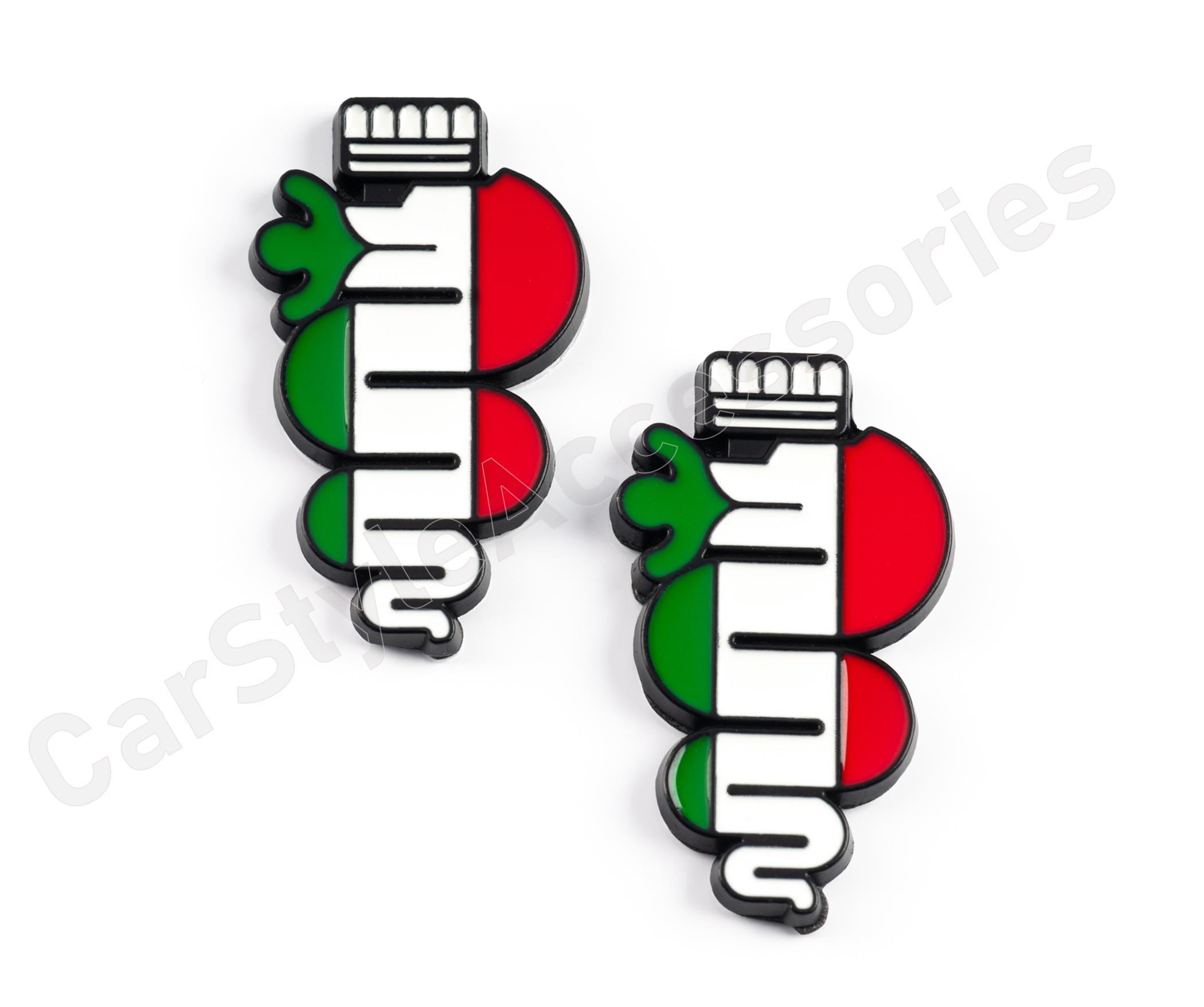 PTDecals Deutschland Flagge Auto Aufkleber - Metall Emblem 14,7x2 Cm Für Kotflügel & Heckklappe