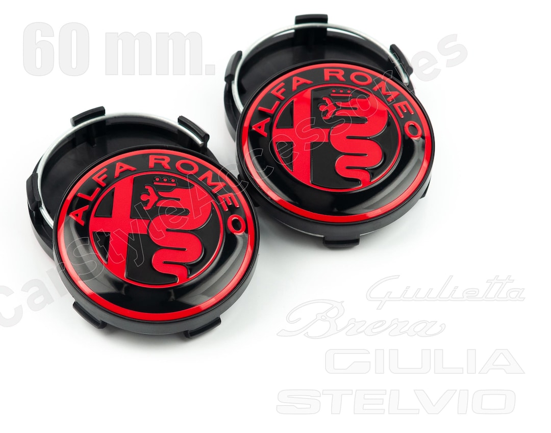 4 Stuks Premium Wieldoppen Voor Alfa Romeo Giulia (952) 2022 - 60mm, Decoratieve Wielnaafdeksels En Velgaccessoires