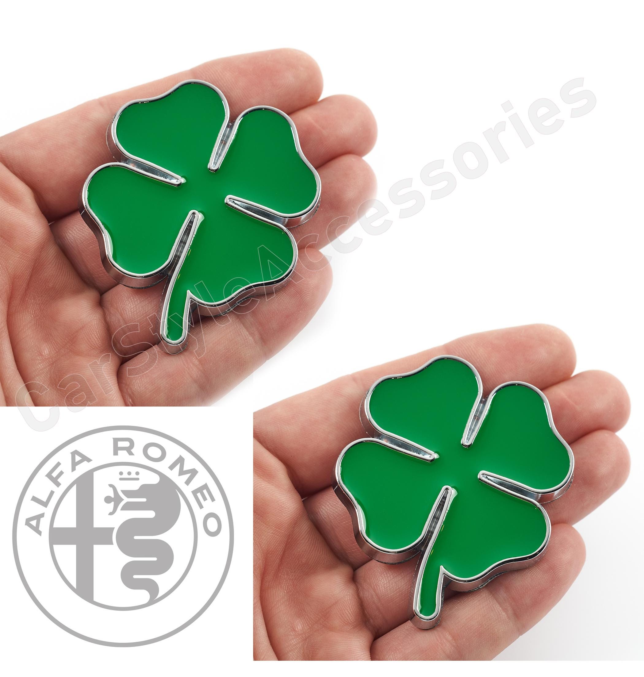 Big Four Leaf Clover Alfa Romeo Quadrifoglio Verde Cloverleaf