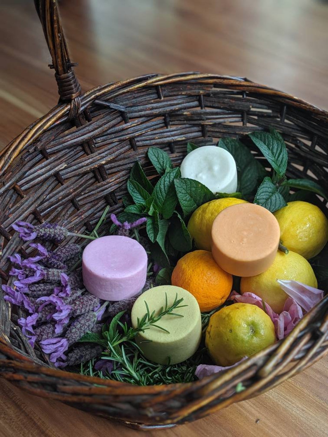 Soapfree Shampoo Bars for Dry, Damaged, Bleached & Curly Hair. Orange