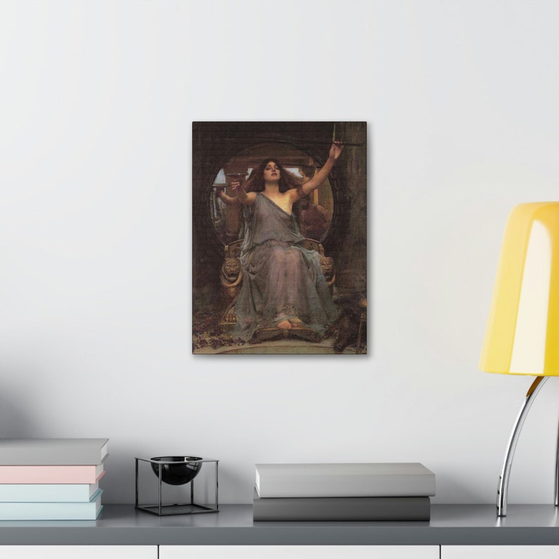 The Cup of Circe Canvas Print 12x16 image 3