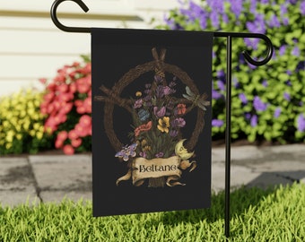 Beltane Garden Flag