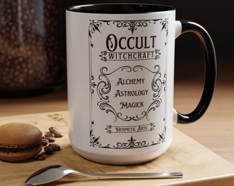 Occult Witchcraft Mug, 15oz