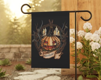 Samhain Garden Flag