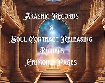 PDF Download Akashic Records & Soul Contract Rituals Grimoire Pages