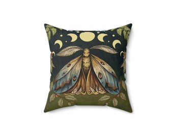 Mystical Moth Pillow