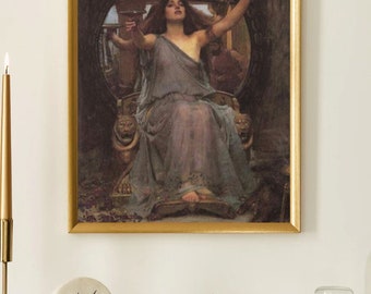 The Cup of Circe Canvas Print 12"x16"