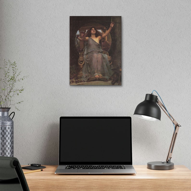 The Cup of Circe Canvas Print 12x16 image 4