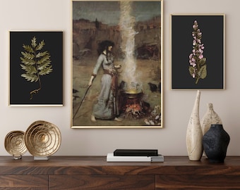 The Magic Circle Canvas Print 12"x16"