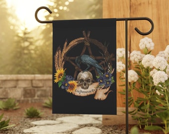 Lughnasadh Garden Flag