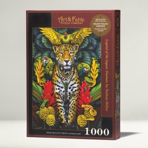 ネイサン・ミラー作「ジャガー・シャーマンの伝説」1000ピースジグソーパズル