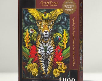 Legend of the Jaguar Shaman 1000-teiliges Puzzle von Nathan Miller