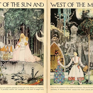 East of the Sun and West of the Moon; 500-piece Jigsaw Puzzle by Kay Nielsen