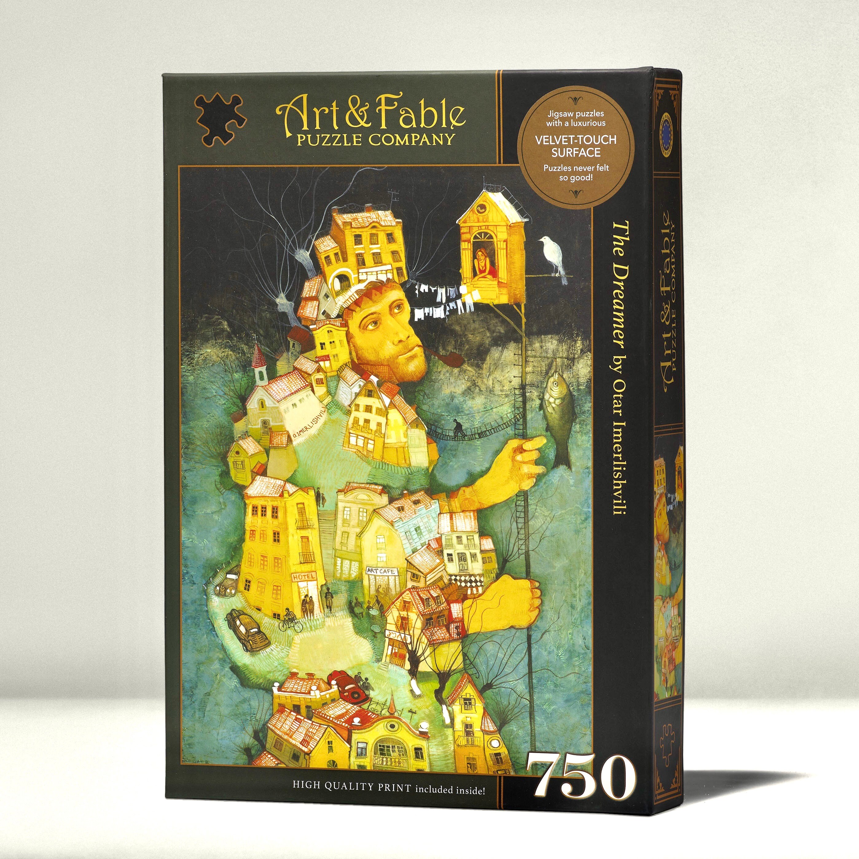 The Dreamer; 750 Piece Velvet-Touch Jigsaw puzzle